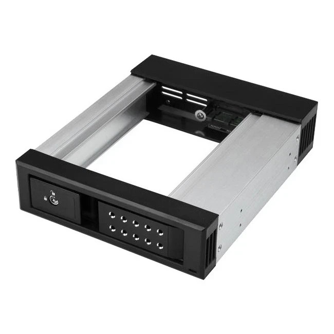 4x StarTech 5.25 to 3.5 Hard Drive Hot Swap Bay - Trayless - Aluminum - For 3.5