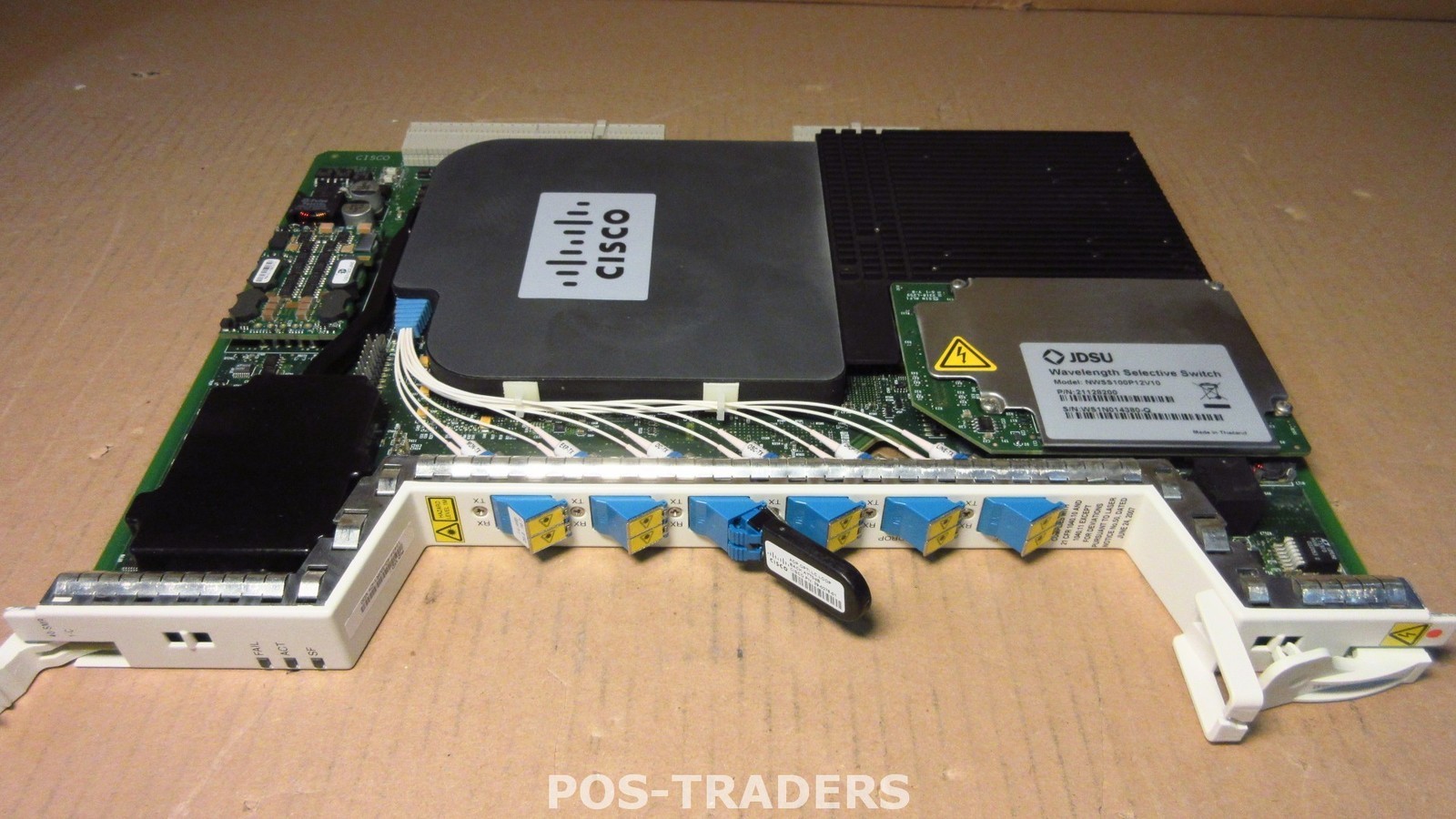 Cisco 15454-40-SMR1-C 40Chs Module ROADM w/ Optical PRE Amplifi FROM CISCO 15454
