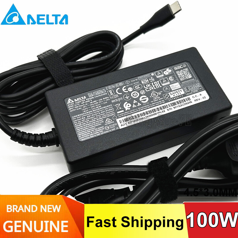 ADP-100XB B Original 100W Acer Laptop Charger S3 GO16 N23J2 Power Adapter TYPE-C