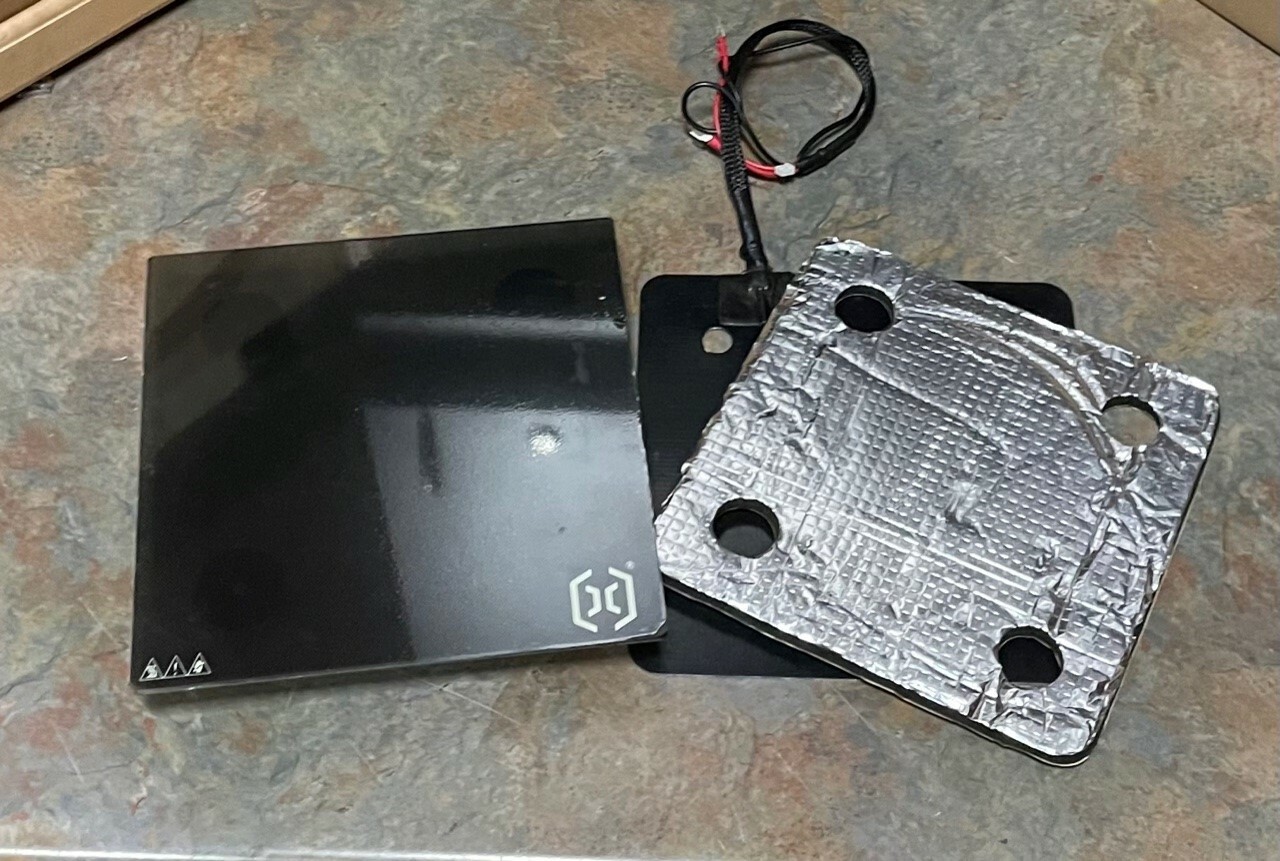 Artillery Genius 3D Printer Build Plate Glass Bed With Heater Pad And Insulation