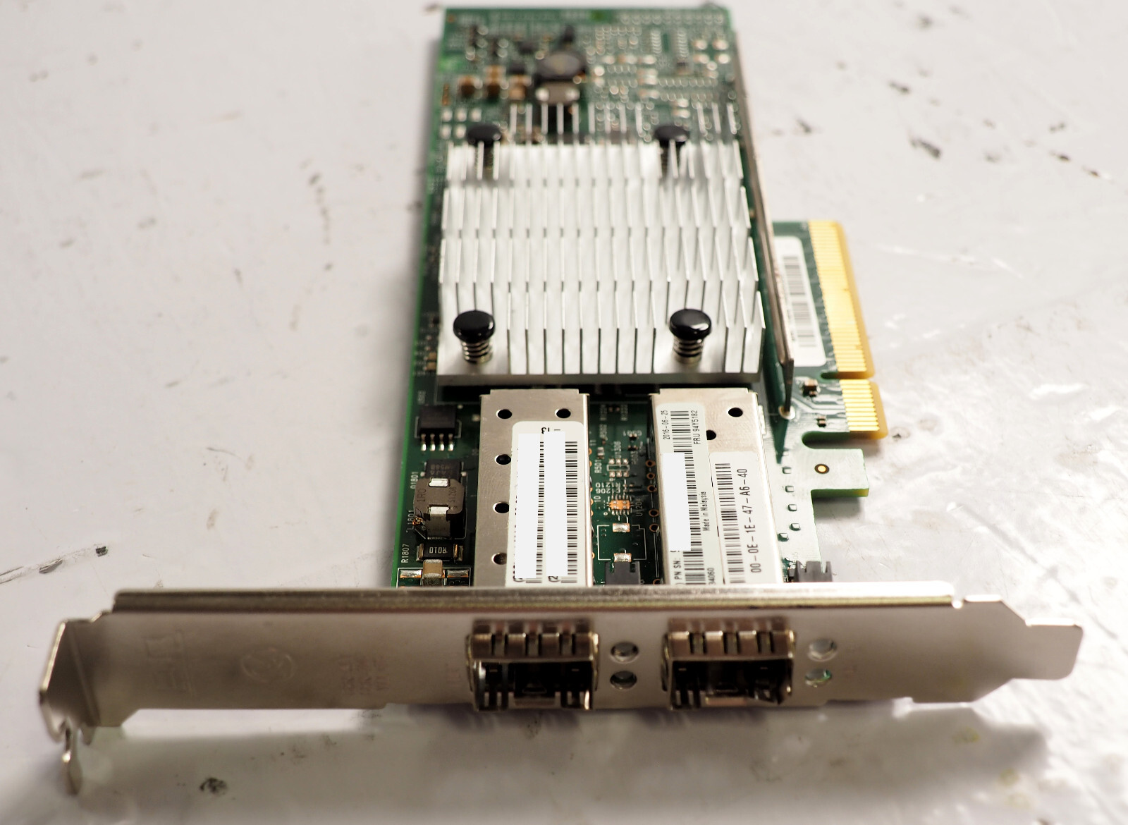Broadcom NetXtreme 94Y5182, Dual Port 10GbE SFP+ Adapter w/ HP bracket