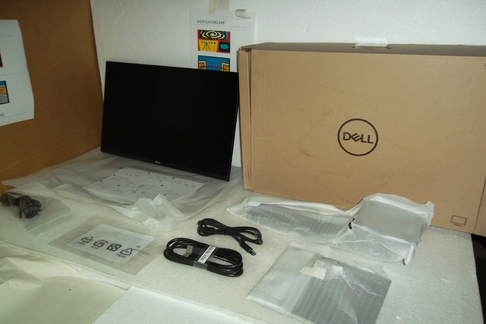 Dell P2419H 24" IPS LED Monitor 1080p Full HD USB 3.0 HDMI VGA 16:9 DP P2419Hb