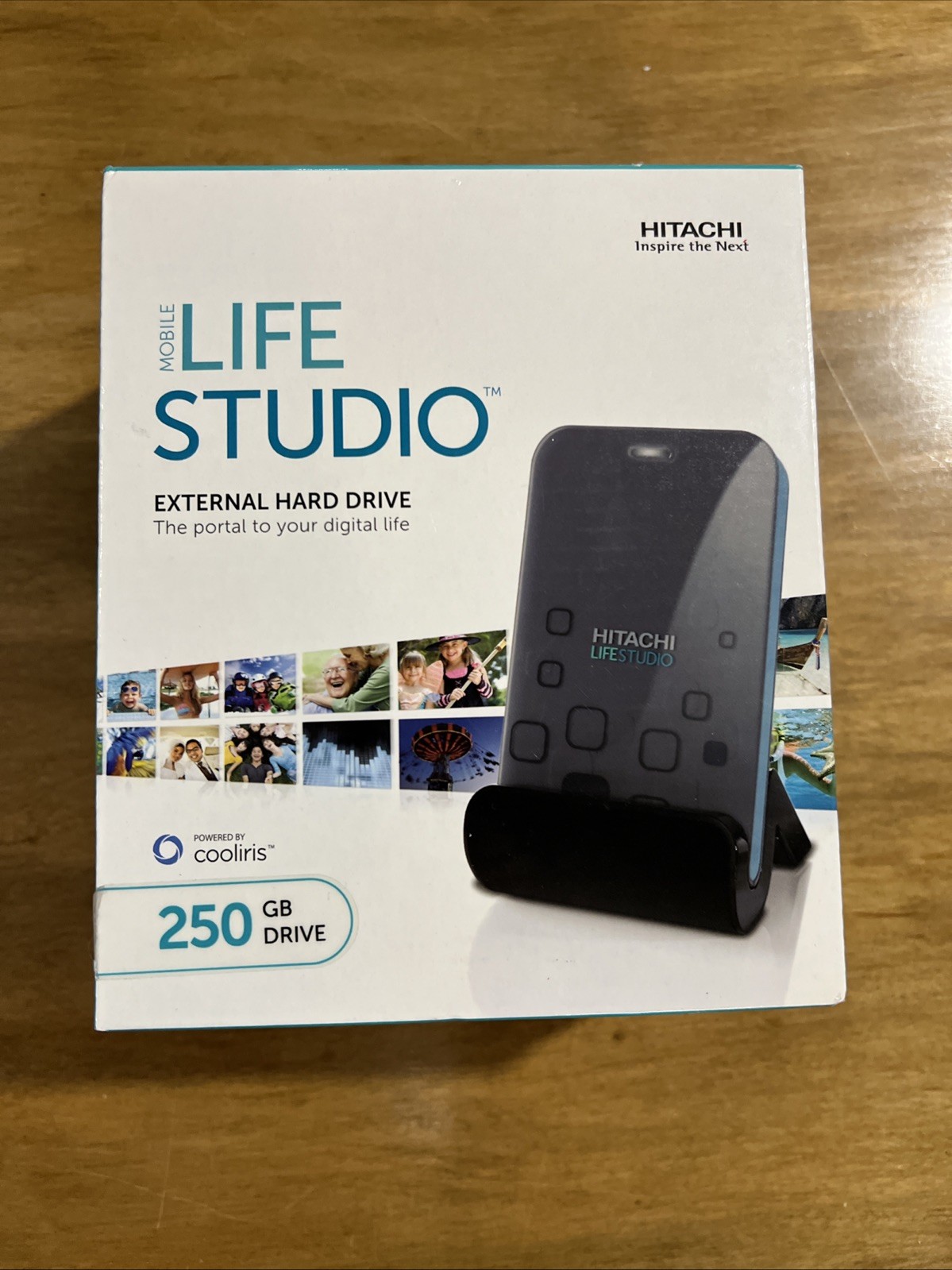 Hitachi LifeStudio Mobile 250GB Portable External Hard Drive USB