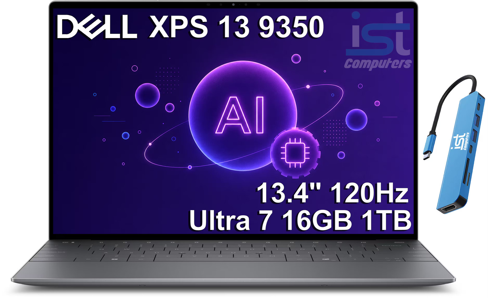 Dell - Upgraded - XPS 13 - 9350 13.4'' + - + Core Ultra 7 256V 1TB Storage