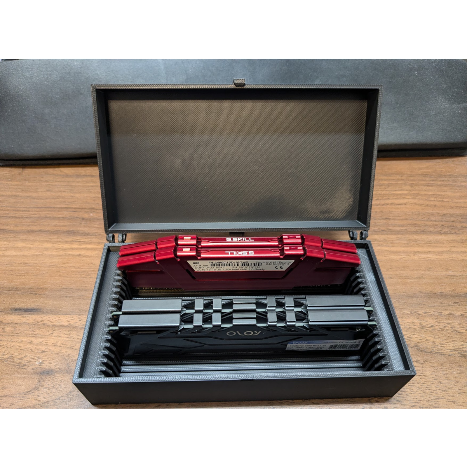 Storage Case for Desktop Memory RAM (DIMM) - HIGH PROFILE VERSION