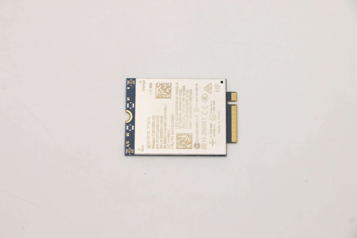 Genuine 5W10V25821 Lenovo ThinkPad WWAN Quectel EM120R 4G CAT12 for X1 Carbon