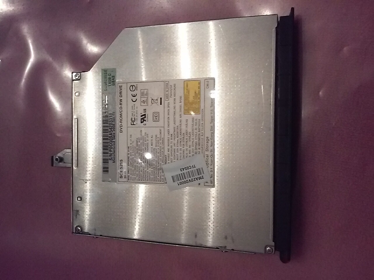 Gateway MX6027 DVD ROM CD RW Drive Philips SCB5265     