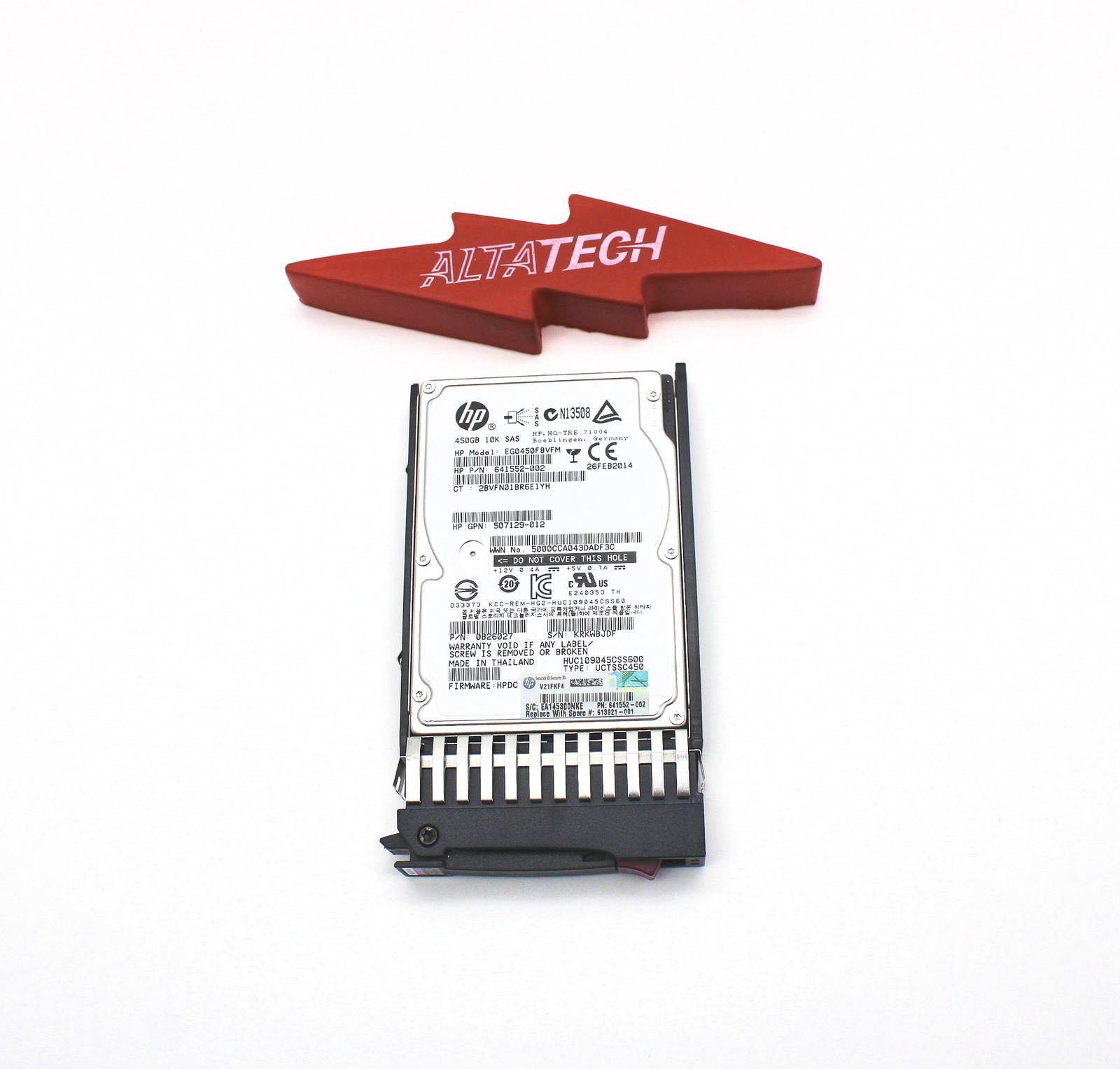 HP 613921-001 450GB 6G 10K 2.5" SFF SAS HDD Hard Disc Drive (M6625)