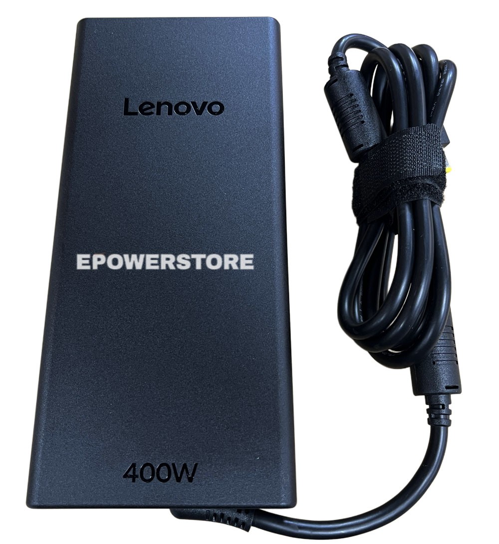 GaN 20V 20A 400W AC Adapter Charger For Lenovo Legion Pro 7i 83F5006GUS Slim Tip