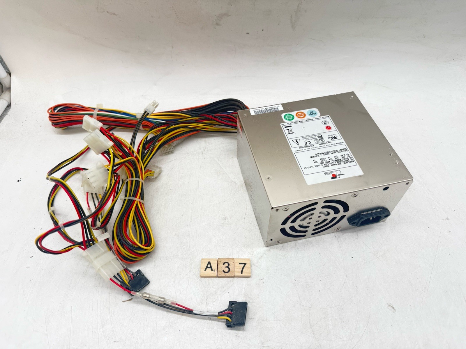 EMACS HP2-6460P 460W Switching Power Supply PSU w/ Cable Harness 100-240V