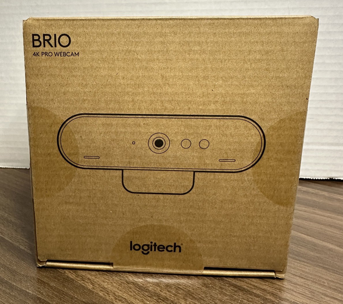 Logitech Brio 4K Pro HD Webcam, 960-001105 - New Sealed