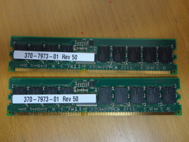 1Gb Sun Original Memory DDR333 x8704a 370-7973-01 x 2