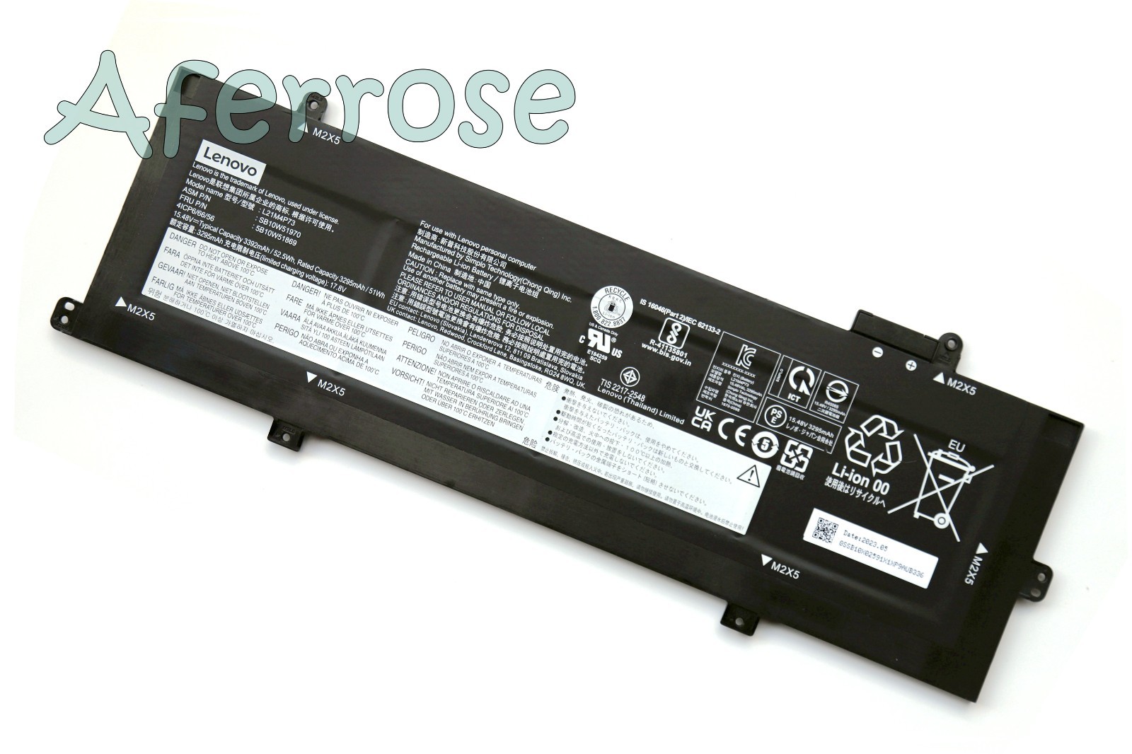 L21M4P73 L21D4P73L21M4P74 Genuine Battery For ThinkPad P16s T16 1st Gen 2022