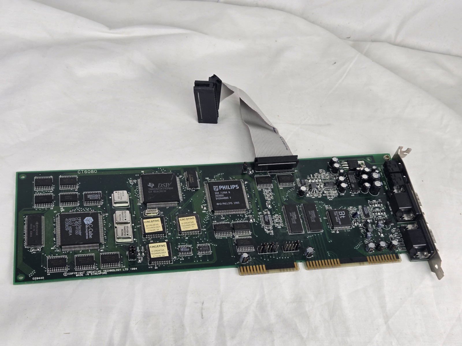 CREATIVE 6080 MPEG Video BLASTER MP400 6085 6086 6087 IBACT-VBMP400 CT6080