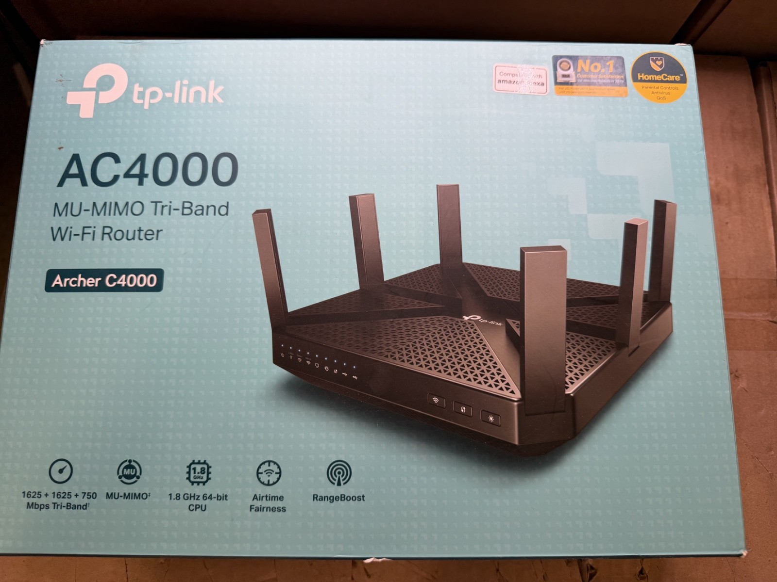 TP-Link Archer C4000 AC4000 Tri-Band MU-MIMO Wi-Fi Router