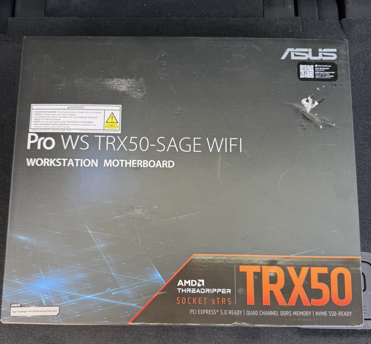 ASUS Pro WS TRX50-SAGE WIFI sTR5 Threadripper Motherboard NEW Factory Sealed