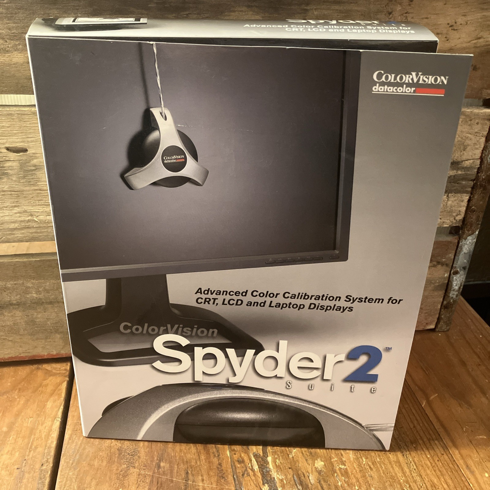 Datacolor ColorVision Spyder2 Suite Colorimeter Monitor Calibration Spyder 2