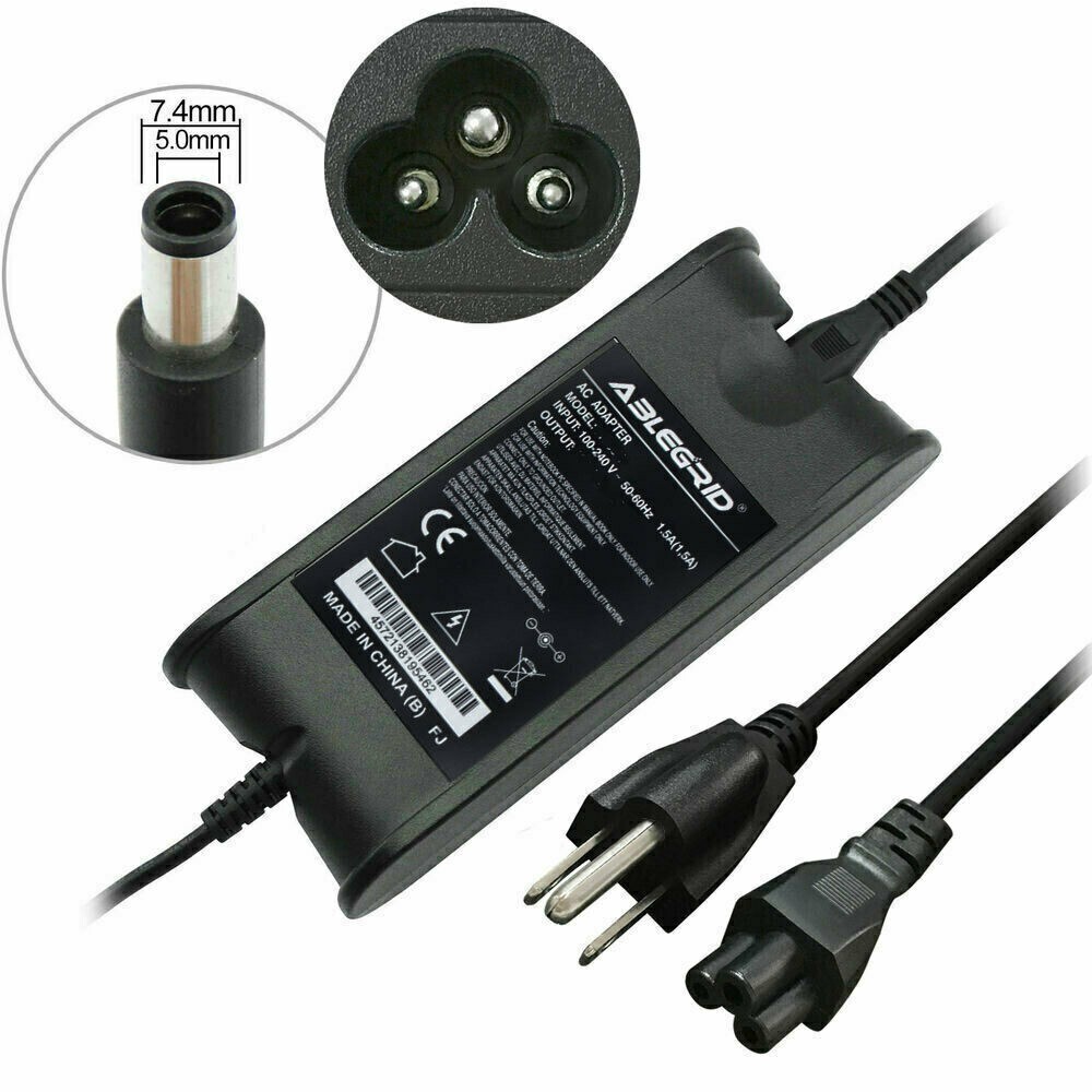 19.5V AC DC Adapter Charger For Dell Latitude D810 D820 Laptop Power Supply Cord