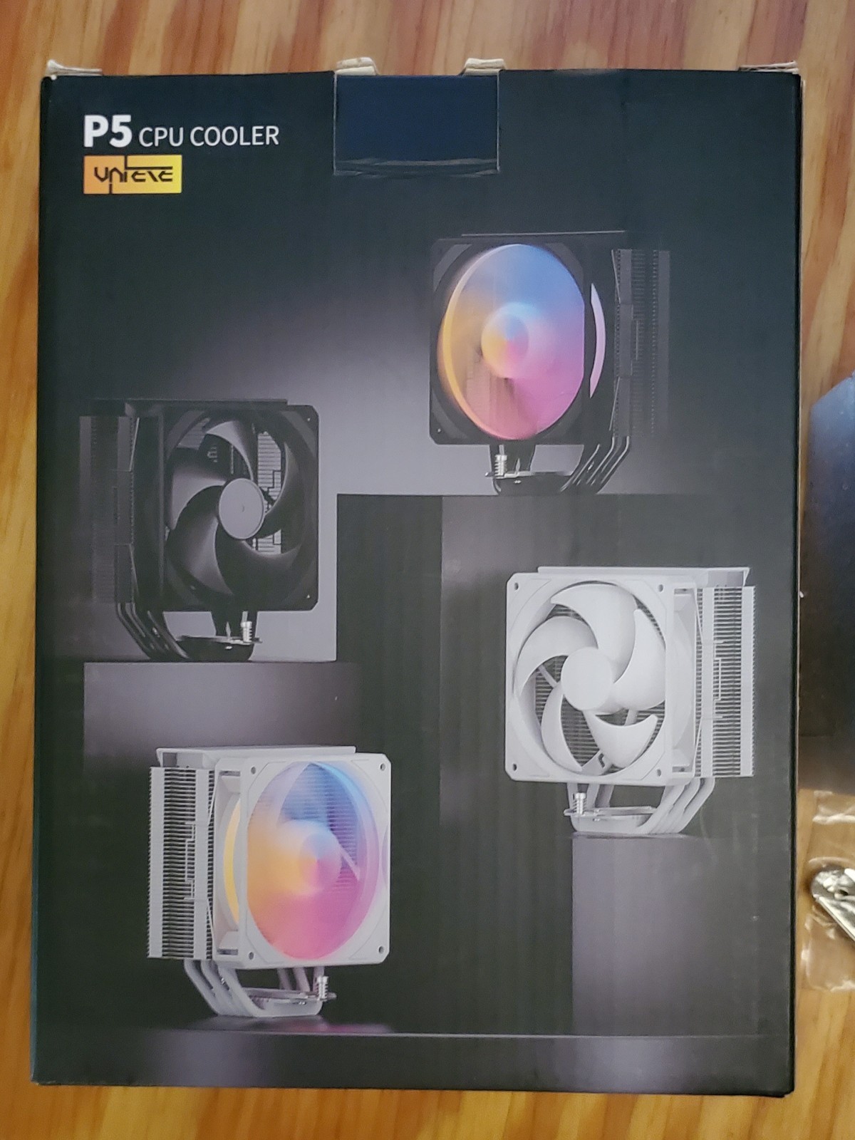 upHere CPU Air Cooler w/ 5 Heat Pipes, 120mm Fan CPU Cooler RGB