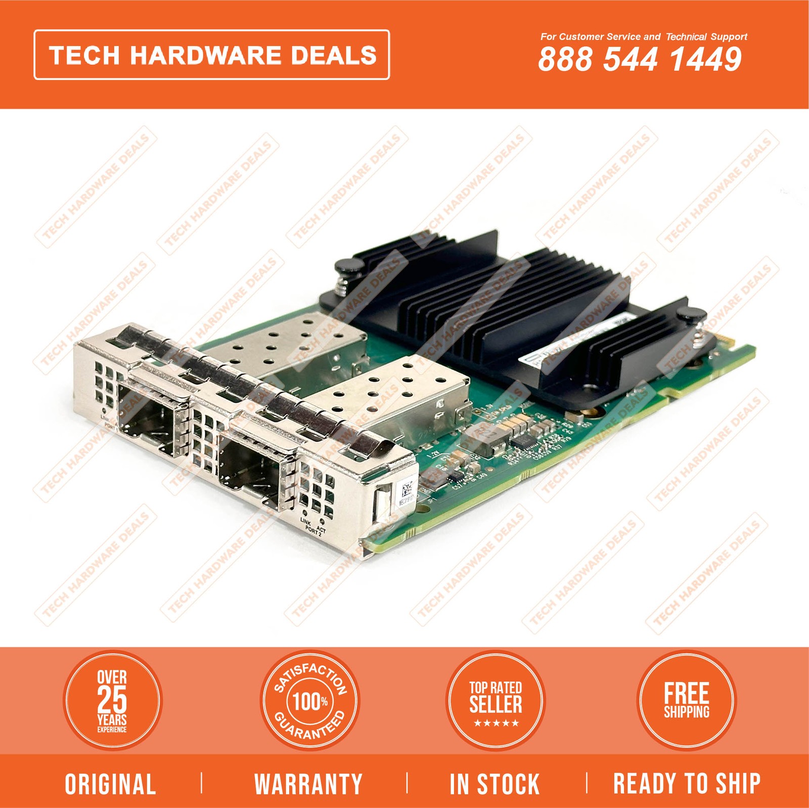 P42933-001    MELLANOX MCX631432AS-ADAI Ethernet 10/25GB 2-Port SFP28 OCP3 Adapt