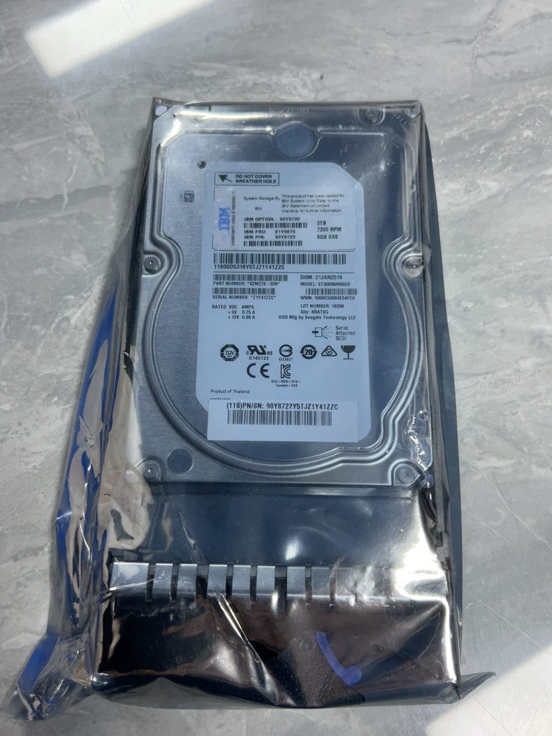 81Y9879 90Y8720 IBM 3TB Disque Dur HDD 7200 Rpm 6gb SAS Nl 3.5" Hard Drive