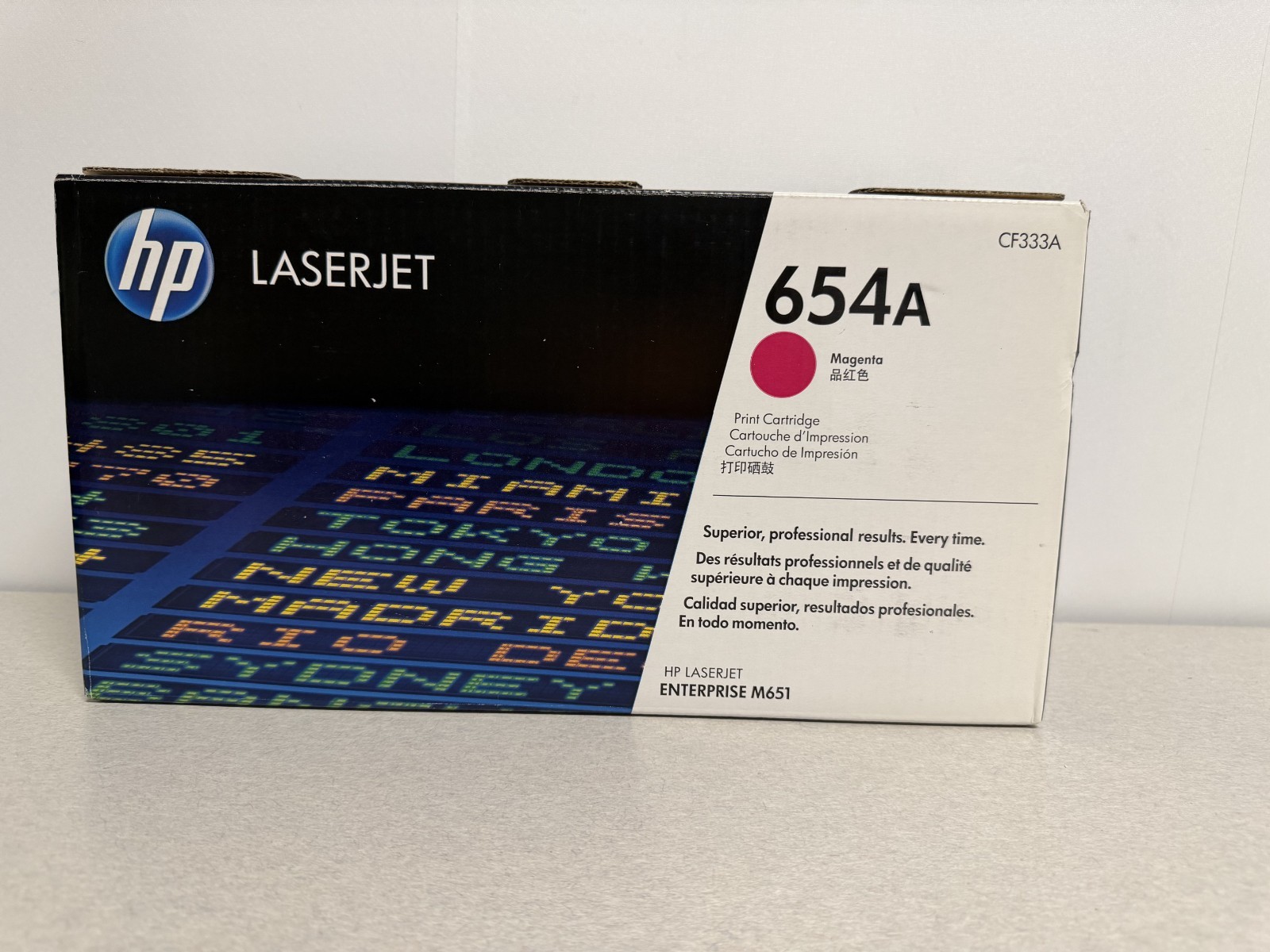 HP 654A (CF333A) Magenta LaserJet Toner Cartridge