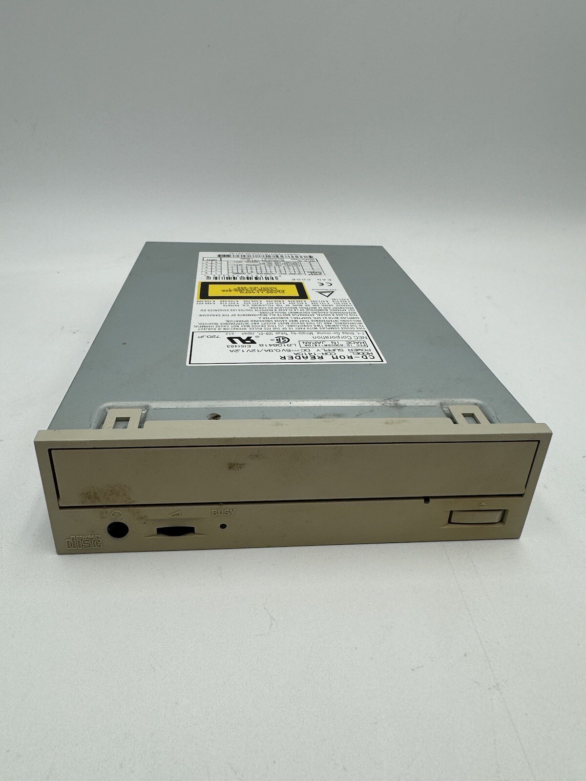 Vintage Power Computing NEC CDR-1410A SCSI CD-ROM Drive 1996