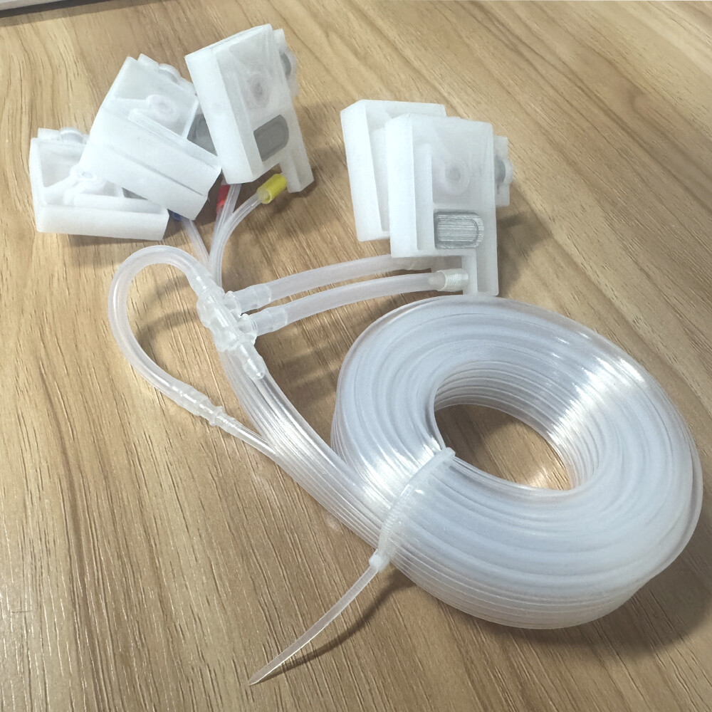 1 Set Ink Dampers Ink Sac for A3 1390/1800 DTF T-shirt Printer 6Pcs with tube