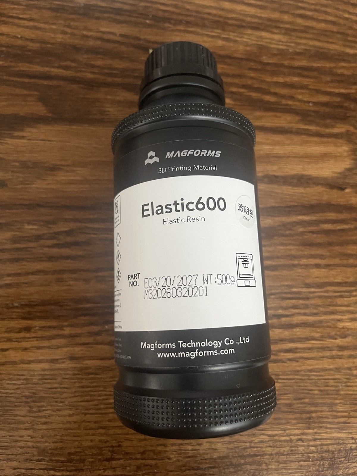Magforms Elastic600 Clear Elastic Resin