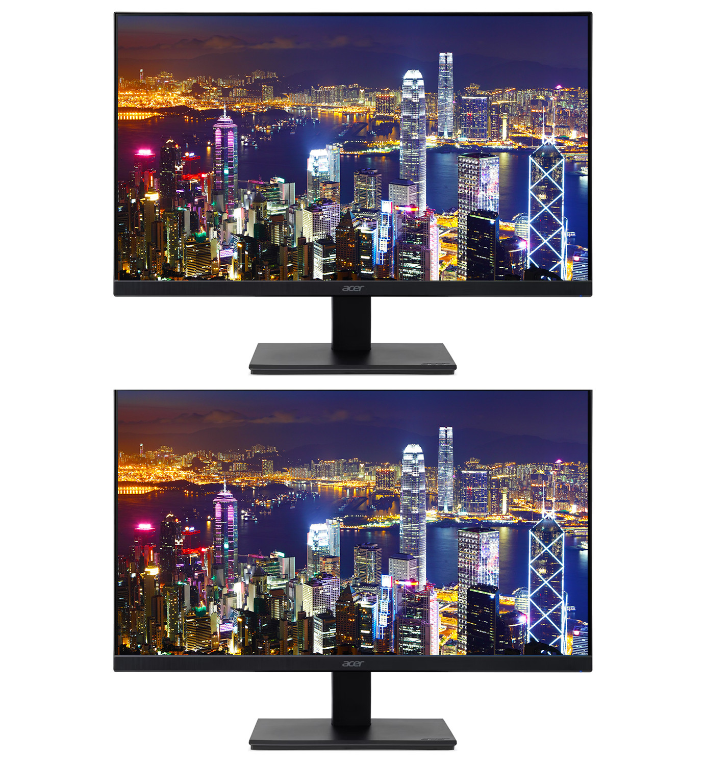 Acer Vero V7 V277 E BI 27 inch Full HD IPS Widescreen LCD Monitor, 2-Pack Bundle