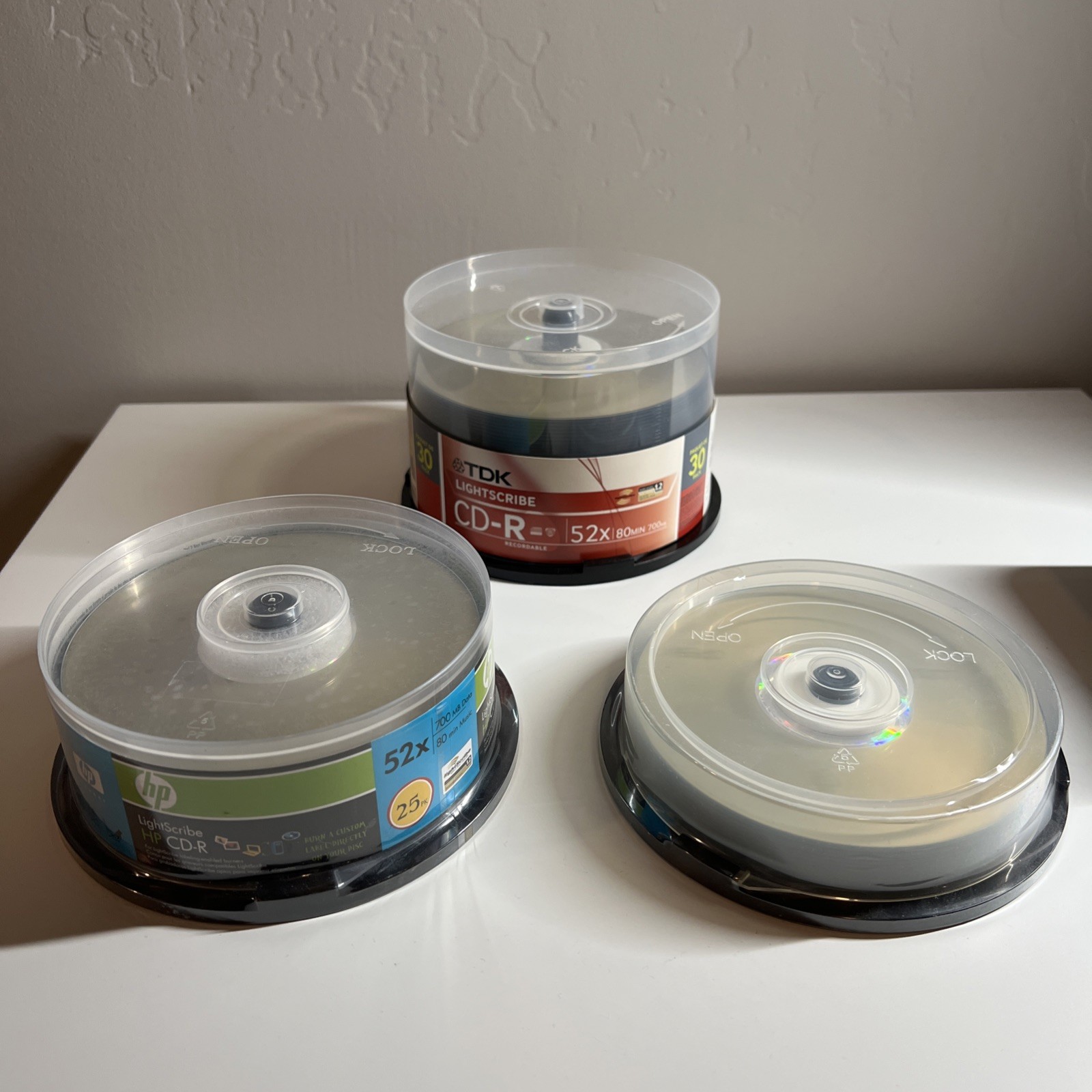 Light Scribe CD-R Lot (78 Discs)