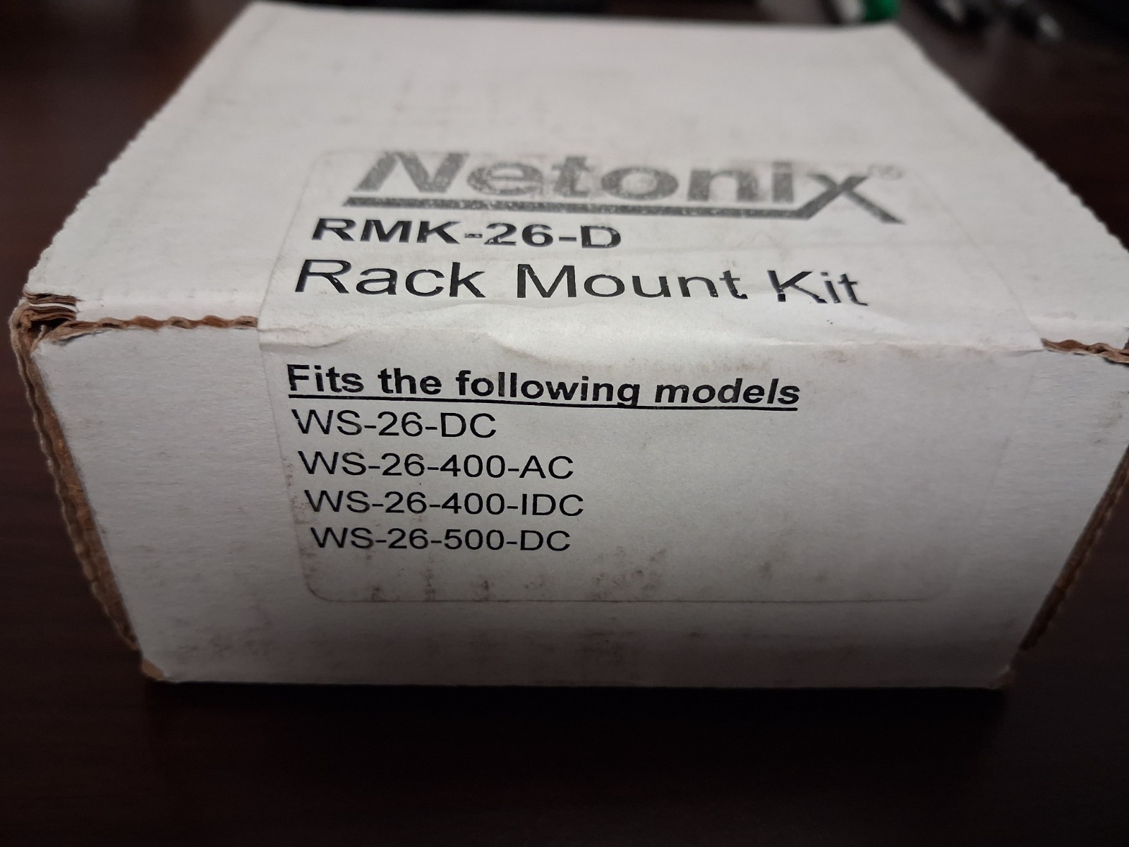 Netonix RMK-26-D Optional Rack Mounting Kit Deep    New