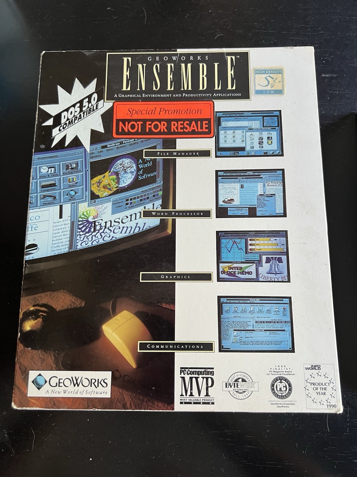 GeoWorks Ensemble (1991) Dos 5.0 Compatible 