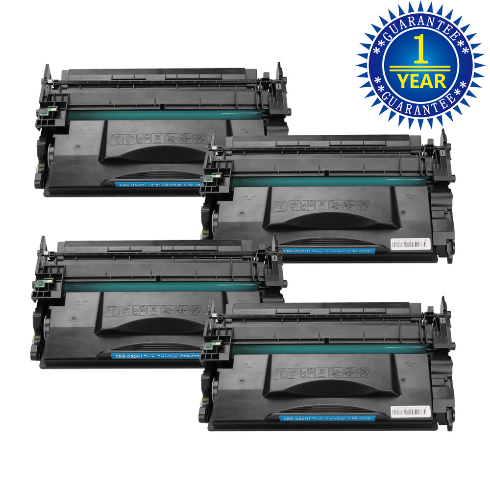 4PK 052H Toner Cartridge High Yield For Canon imageCLASS MF424dw MF426dw LBP214d