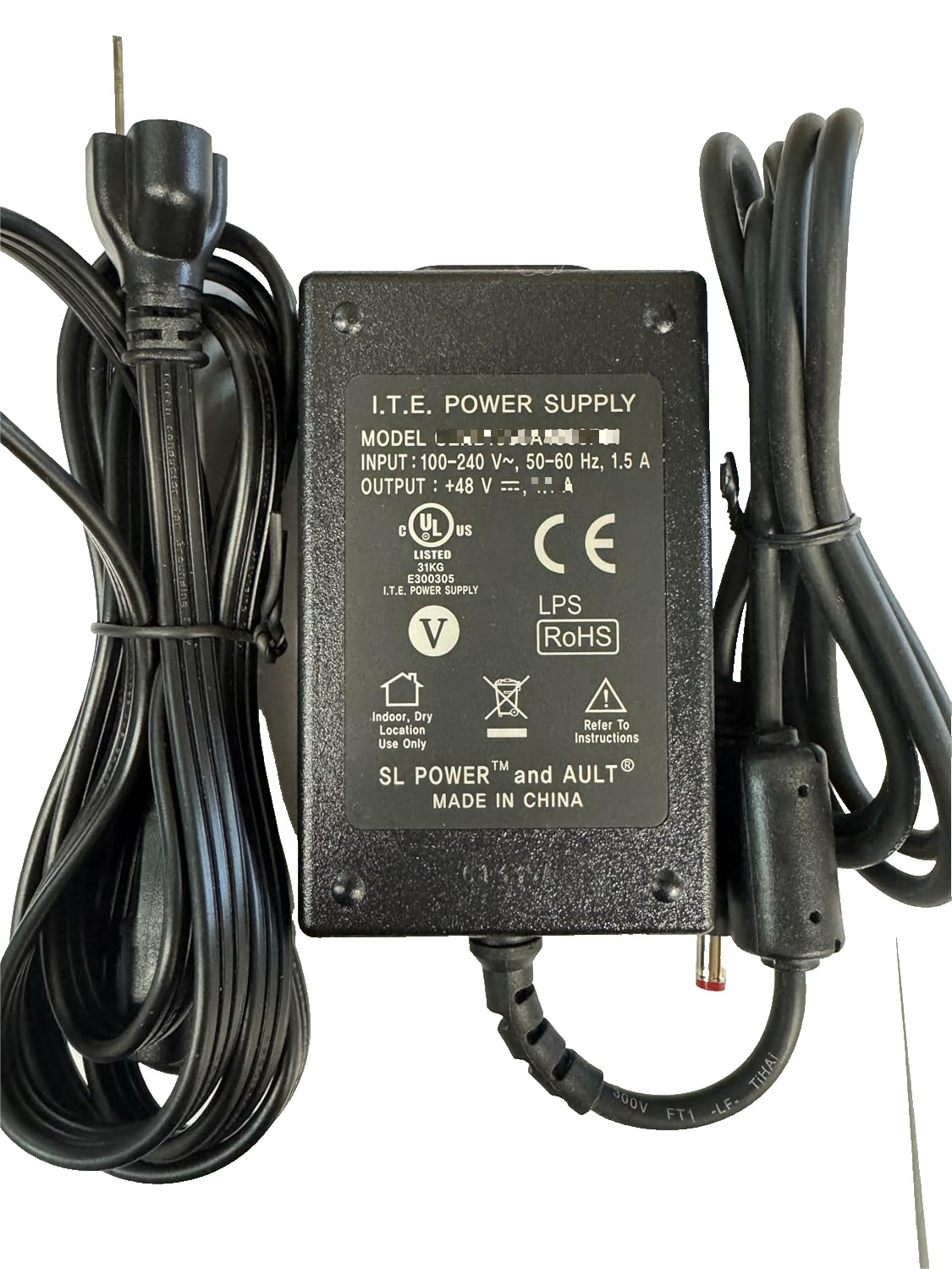 48V ITE AC DC Adapter For Hoioto ADS-40NP-48-1 48038E Switching Power Supply PSU