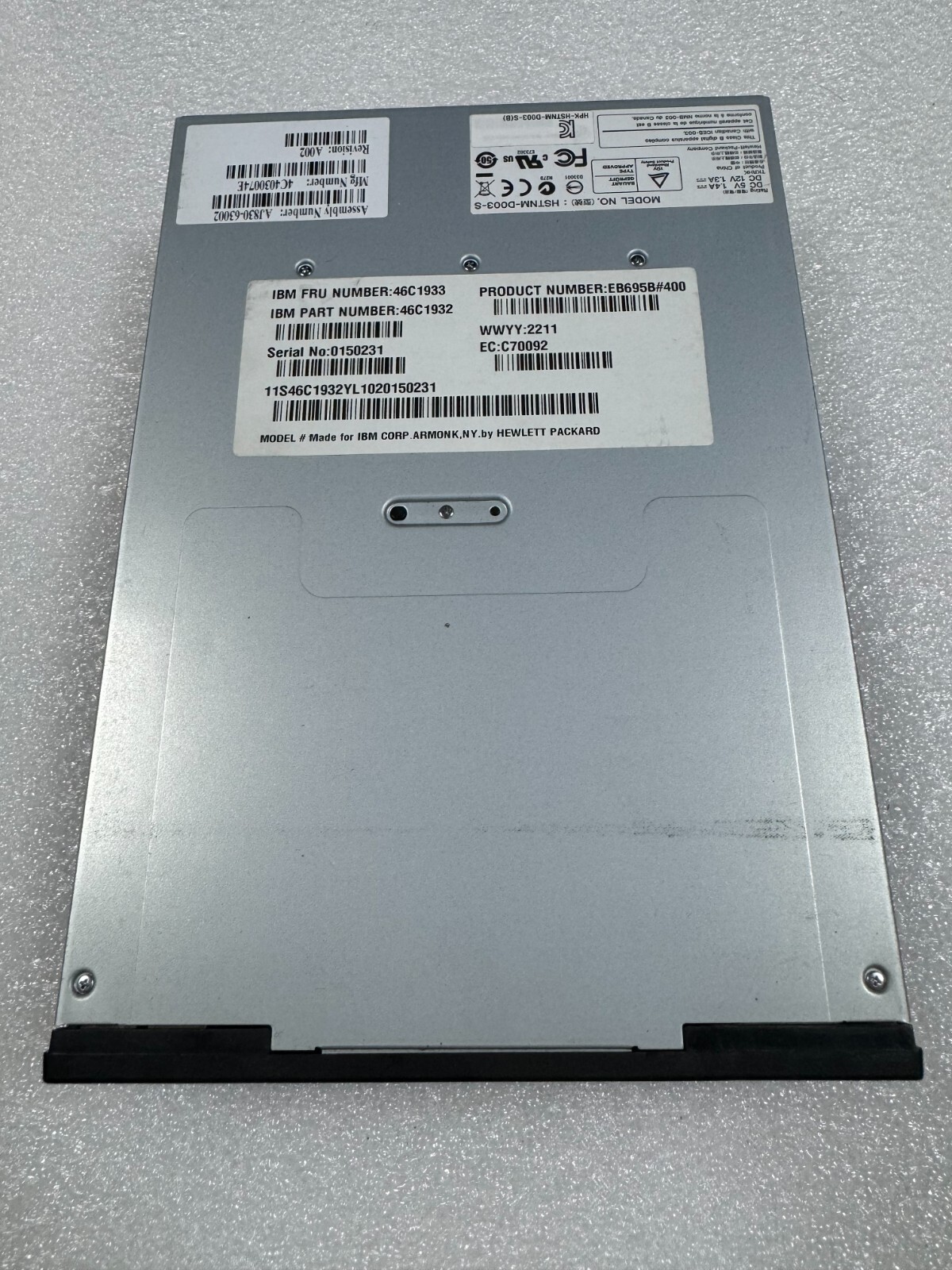 IBM  5661 46C1933 46C1932 160/320GB DAT320 SAS Tape Drive(4mm Internal)