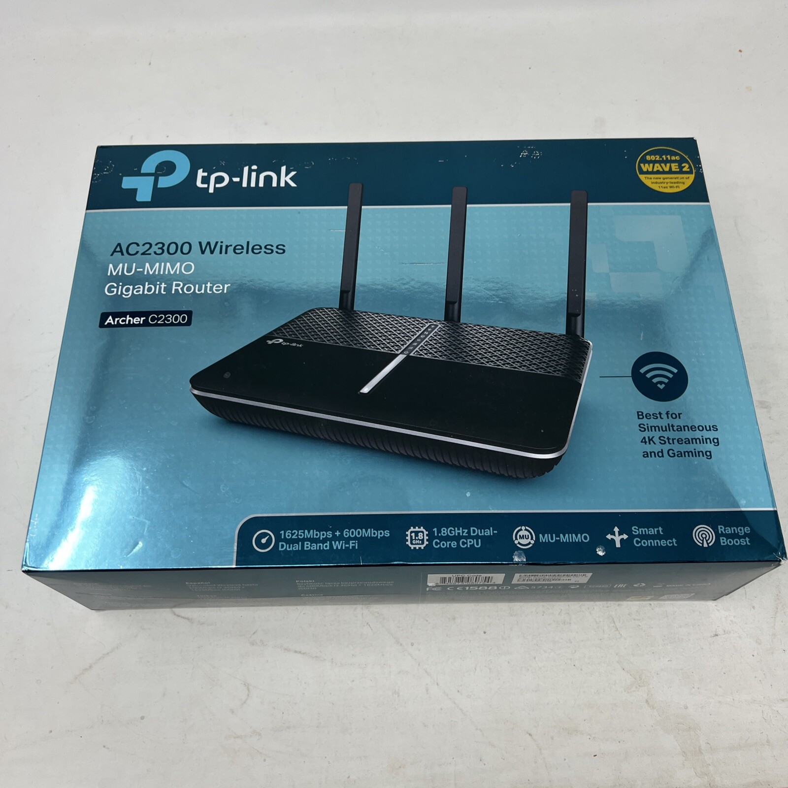 TP-Link C2300 AC2300 600/1625Mbps Wireless Router - Black