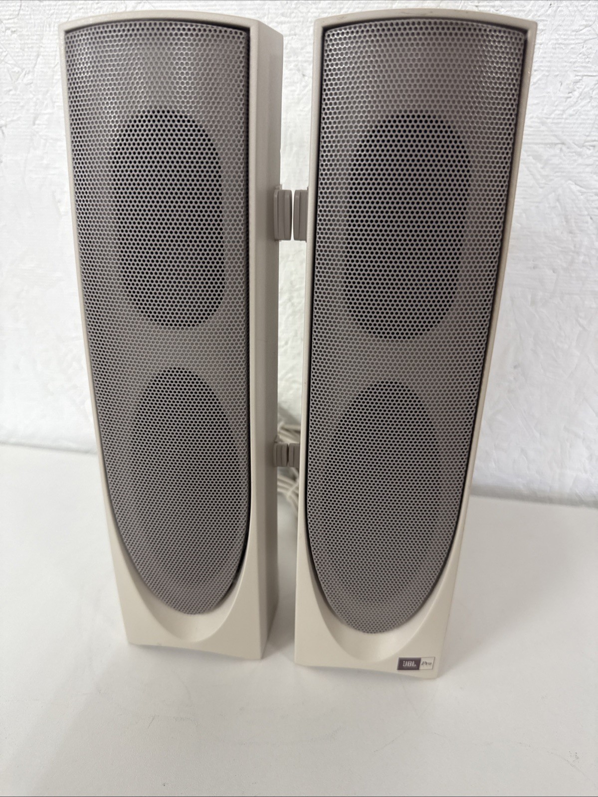 JBL Pro Compaq Computer Speakers 320426‑001 Vintage OEM Desktop Pair Tested