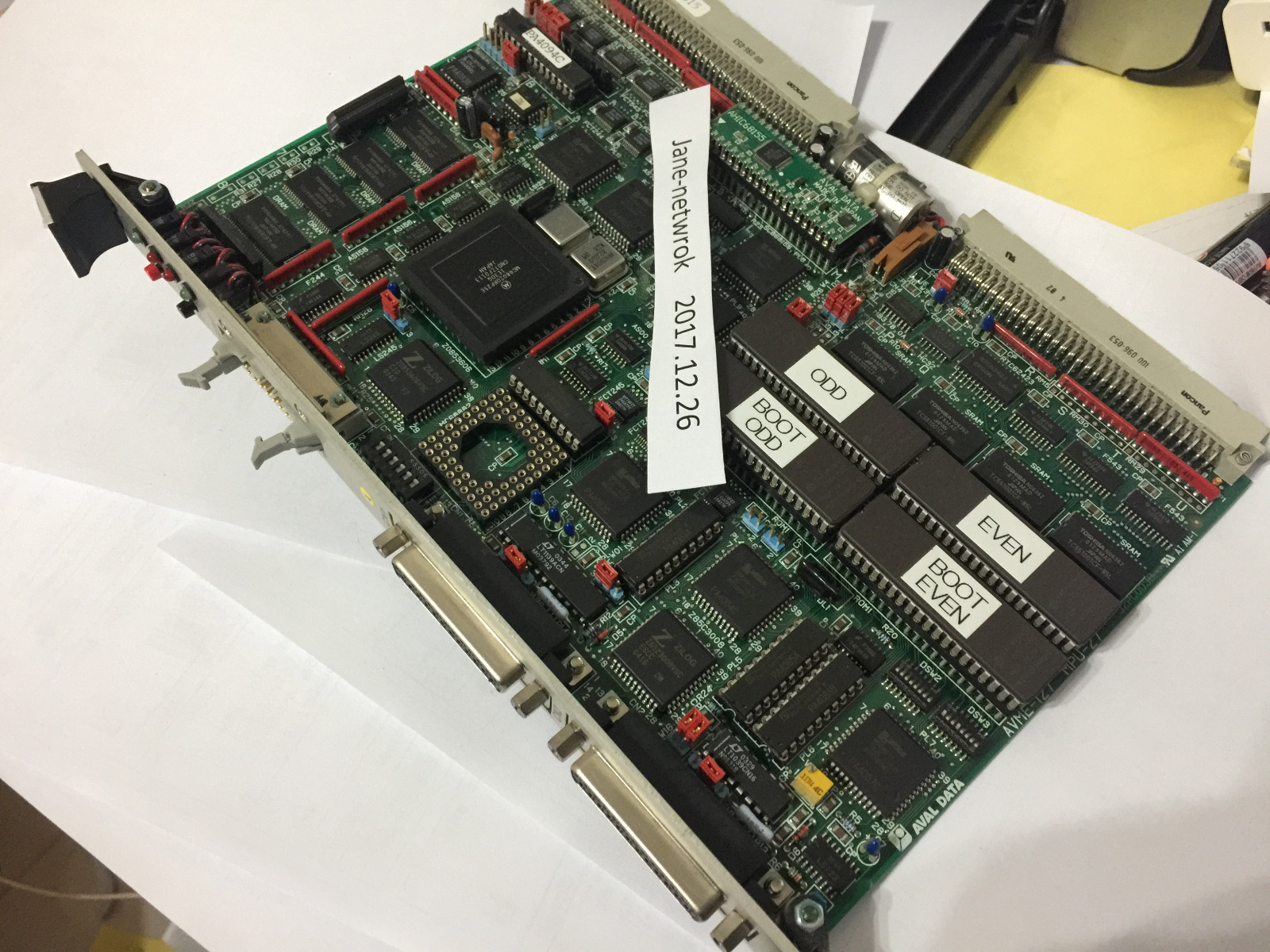 1PCS USED AVAL DATA AVME-127 MPU-27 Have warranty (DHL or Fedex shipping)