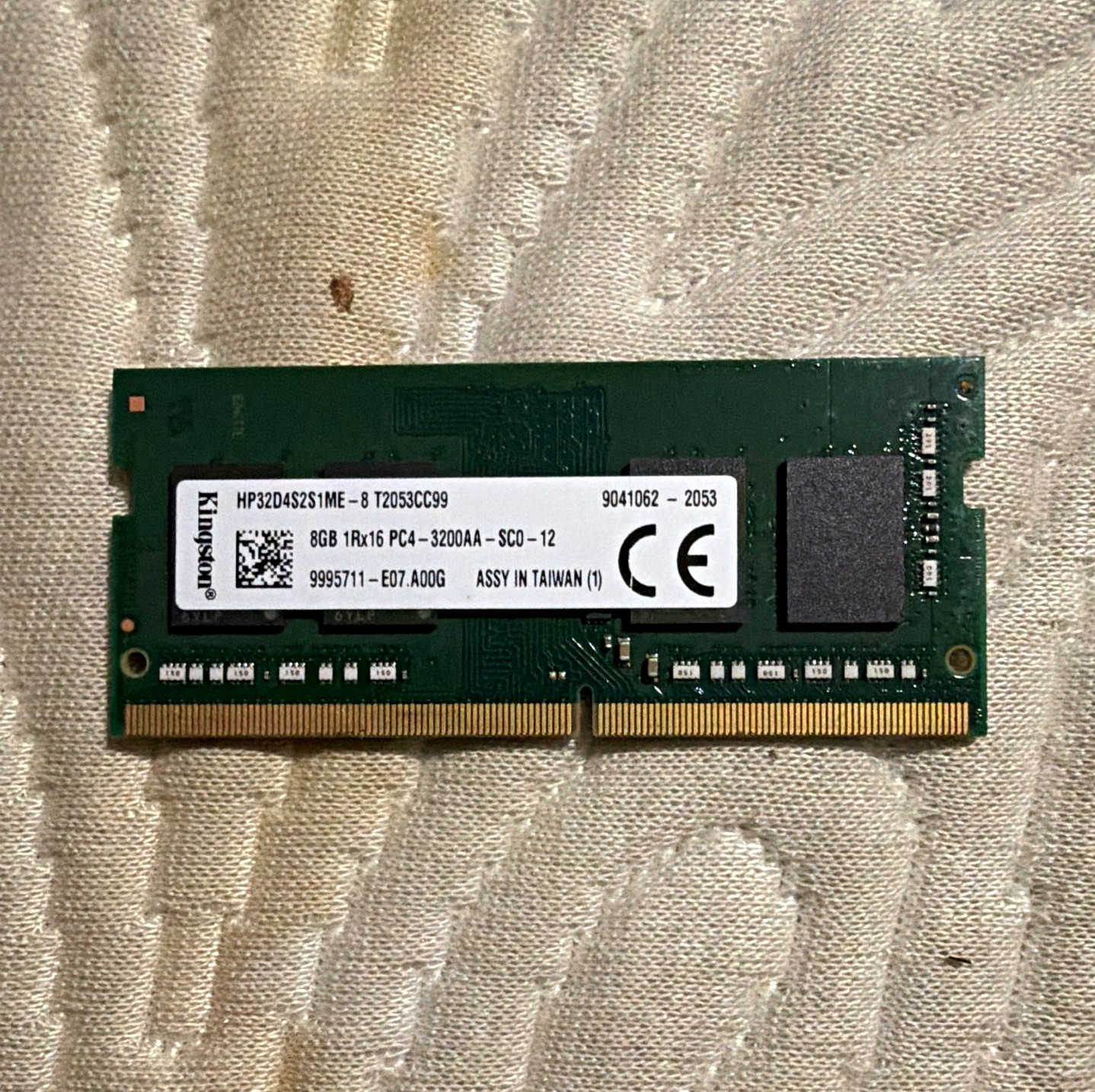 Kingston 8GB DDR4 SO-DIMM PC4-3200AA Laptop Memory HP32D4S2S1ME
