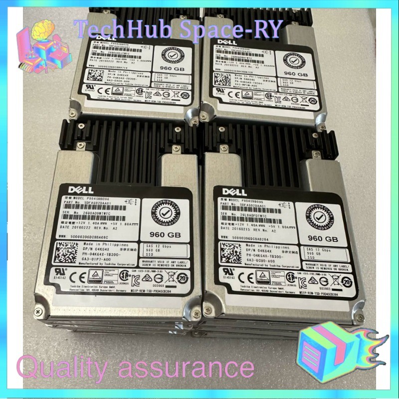 NEW 04KG4X 4KG4X DELL PX04SRB096 960GB 2.5" SAS 12G RI SSD Solid State Drive New