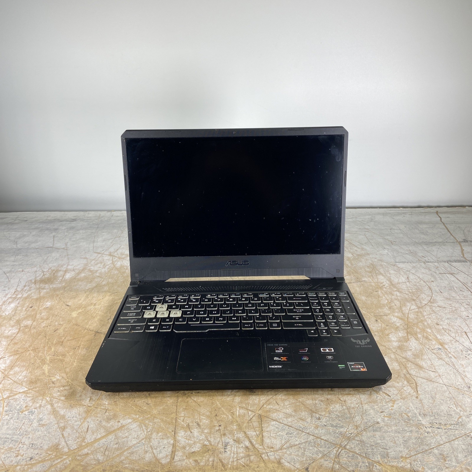 ASUS TUF505D RYZEN 7 3750H @ 2.30GHz, 16GB RAM, NO HDD/OS
