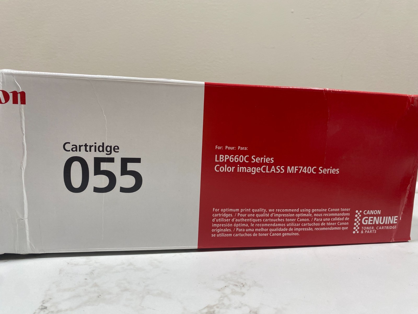 SEALED Canon 055 Toner - Cyan