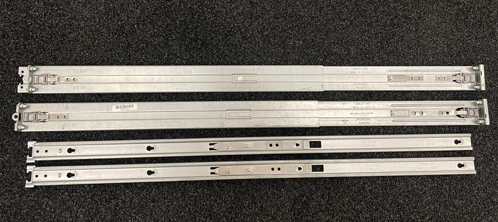 734807-B21 714511-001 728438-001 728437-001 HPE DL360 1U SFF G8 G9 G10 RAIL KIT