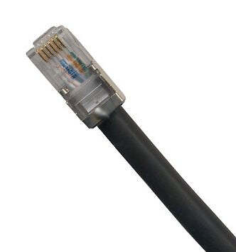 Ultra Spec Cables 50ft Outdoor Phone Cable RJ11/RJ12 Direct Burial (Shielded)