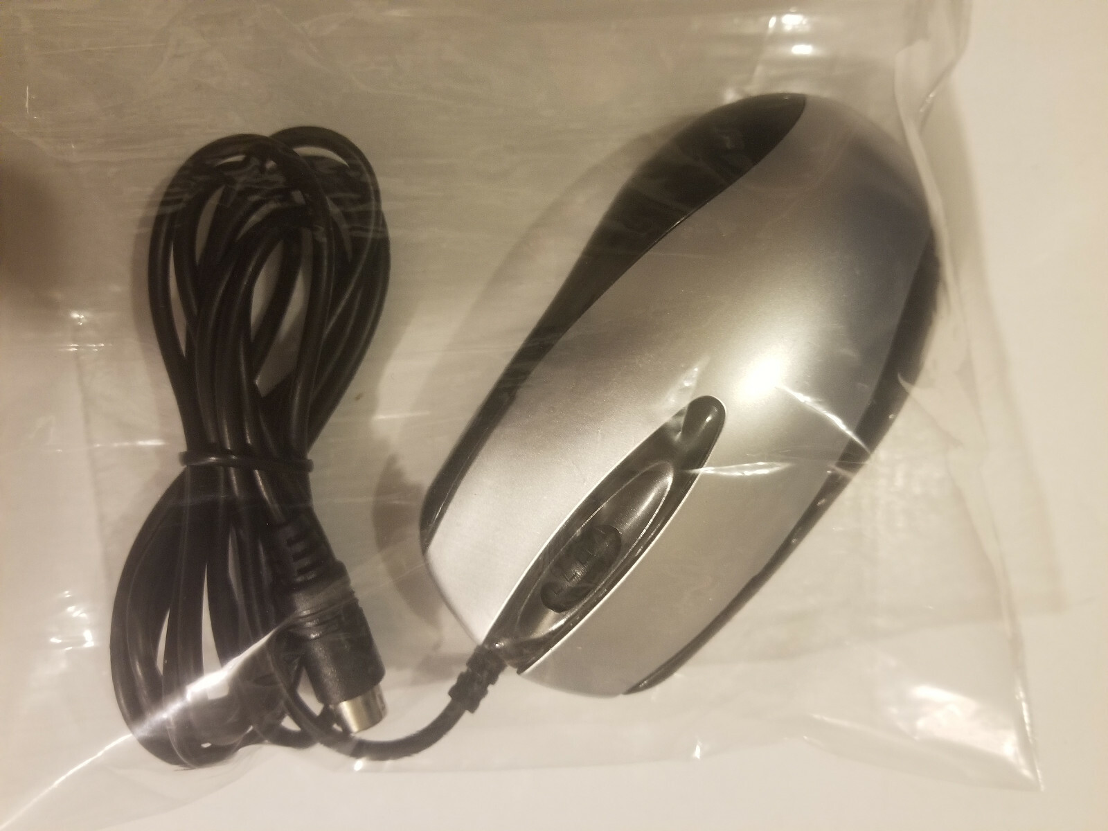 iMicro MO-67RP Wired PS2 Optical Mouse Silver/Black  