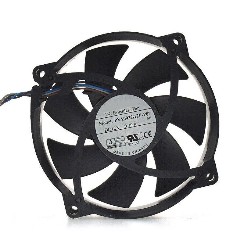 1PC NEW Foxconn PVA092G12P-P07 92*25mm 12V 0.39A Cooling Fan 4Pin 