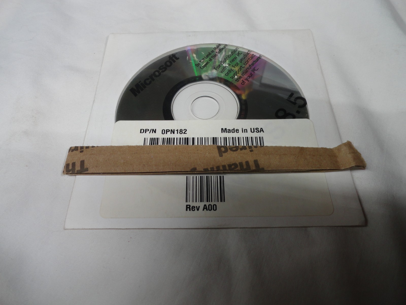 DELL Microsoft Works 8.5 CD With Key 2005 New