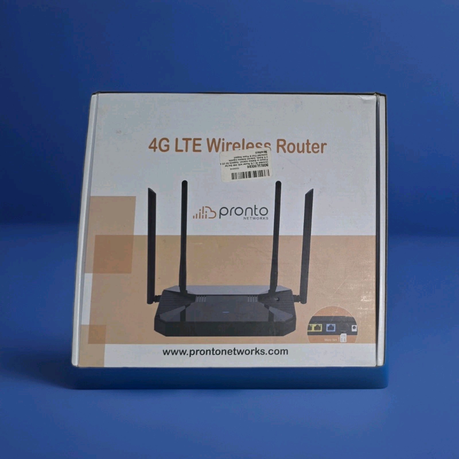 Pronto Networks PP14 4G LTE Wireless Router PPAP-11N-4G-US-SIM Open Box Unused
