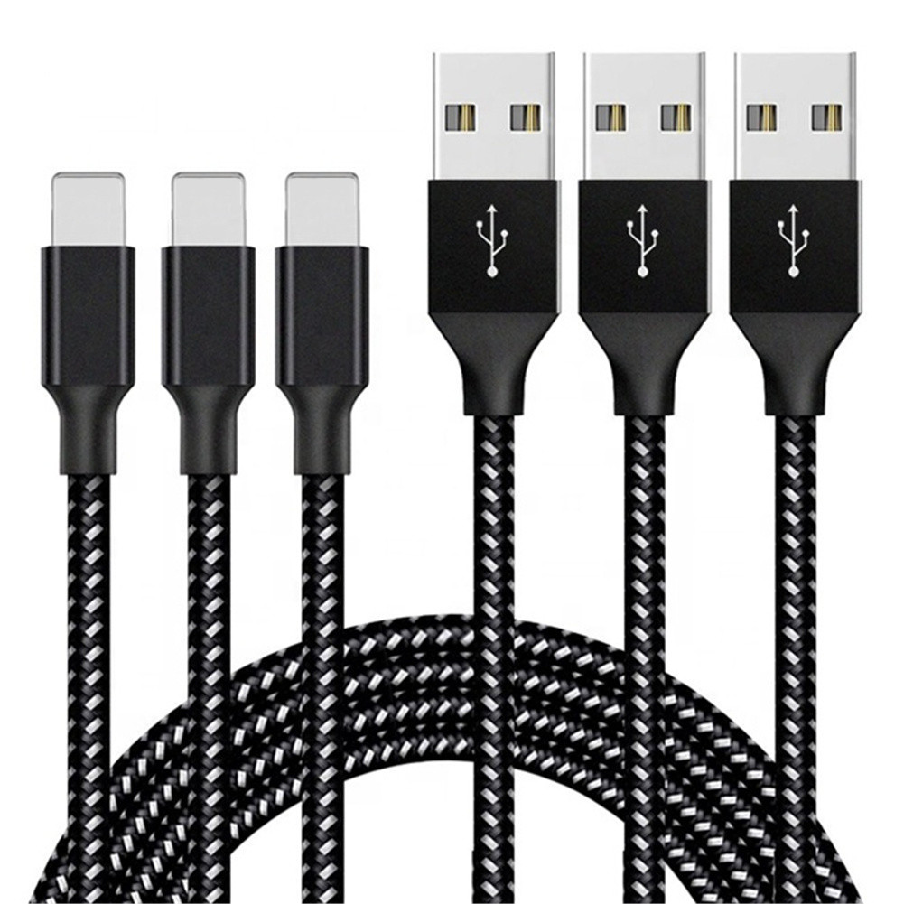 Fast Charger Cable Heavy Duty 6/10FT For iPhone 14 13 12 XR XS 7 8 Charging Cord